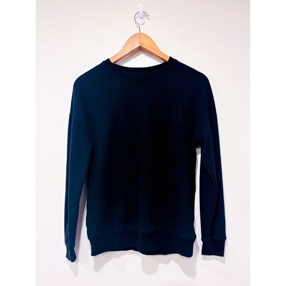 LAZYPANTS Black‎ crewneck sweatshirt | Cozy Minimalist | X-Small